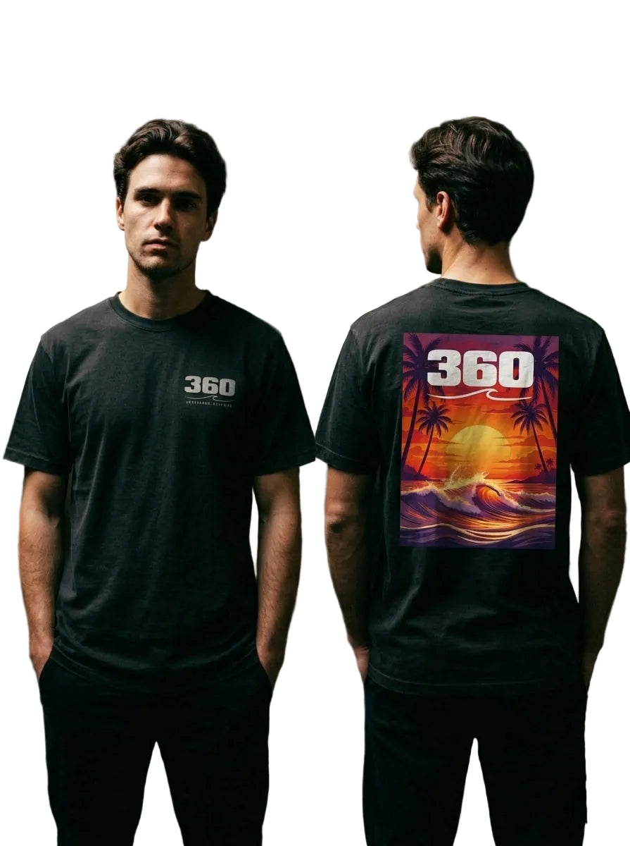 T-shirt 360 sunset