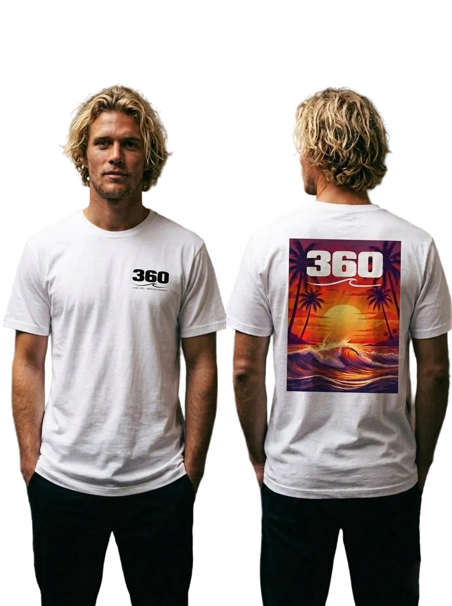 T-shirt 360 sunset