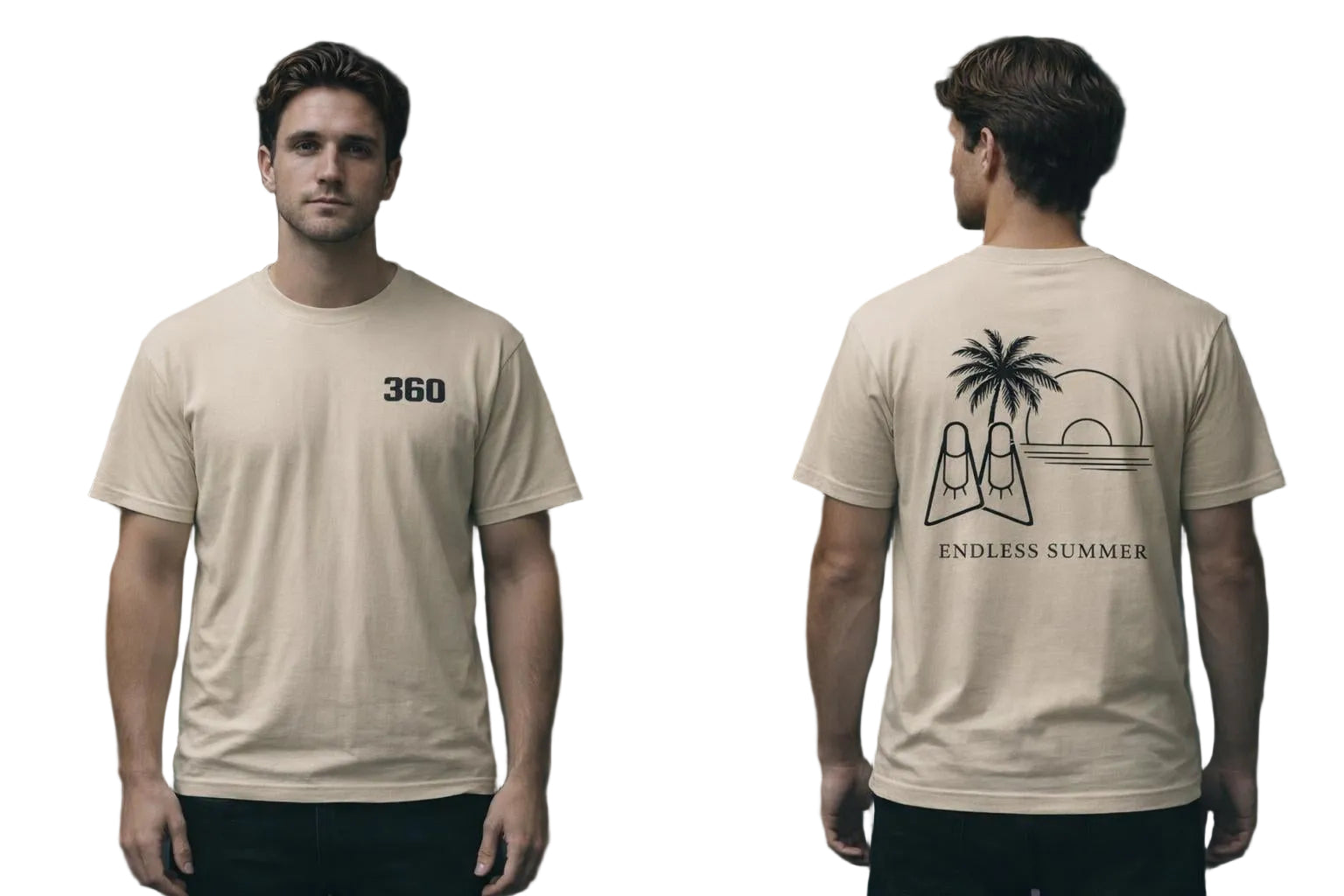 T-shirt 360 bodyboarder