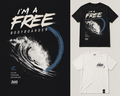 T-shirt 360 Free Bodyboarder