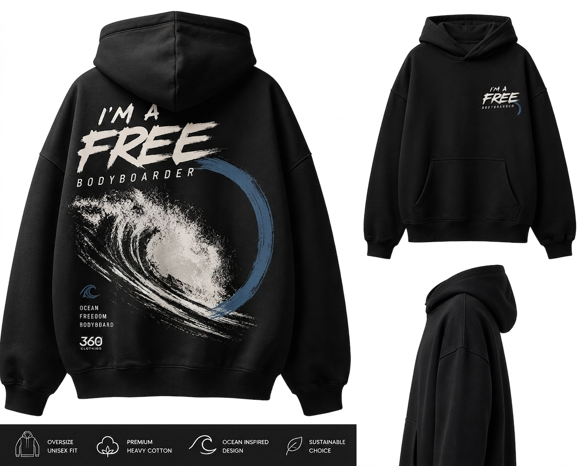 Hoodie 360 free bodyboarder