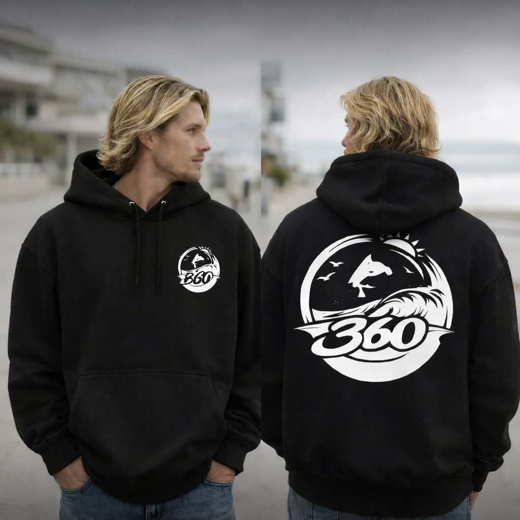 Hoodie 360 LIVE THE FLOW