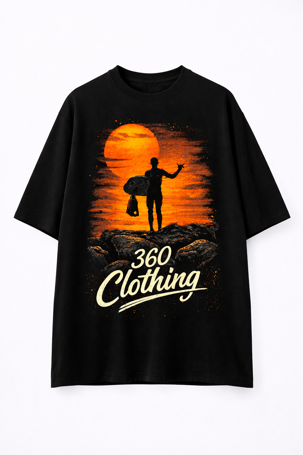 T-shirt 360 Crew bodyboard