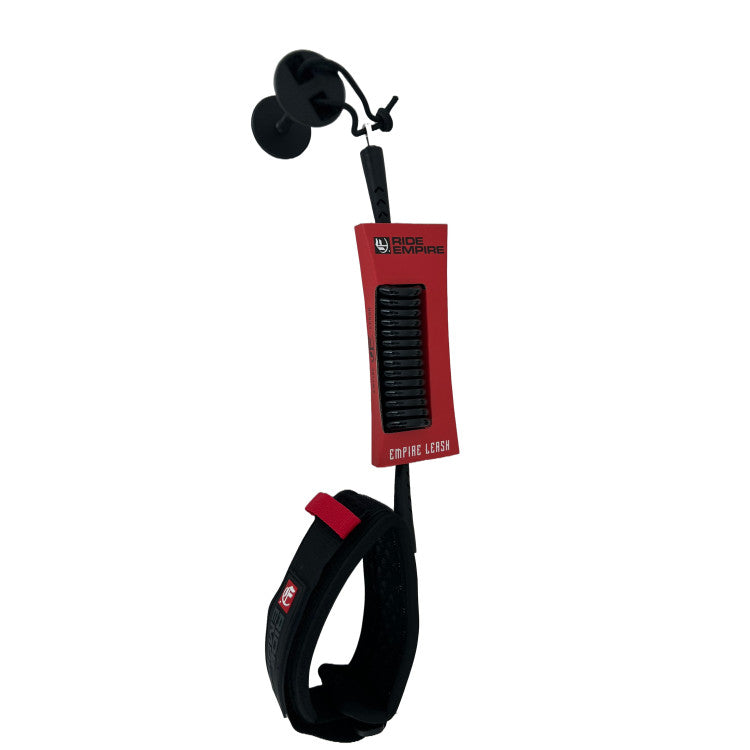 EMPIRE BICEP LEASHES 7mm RED/BLACK