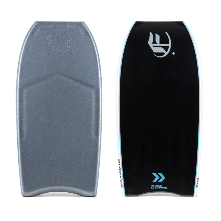 Prancha de bodyboard EMPIRE GO PP GUNMETAL GREY/BLACK