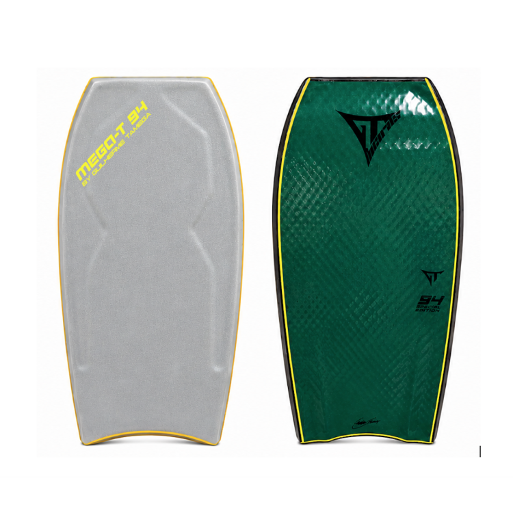 Prancha de Bodyboard GT BOARDS MEGA-T 94 COOL GREY/MALLARD GREEN