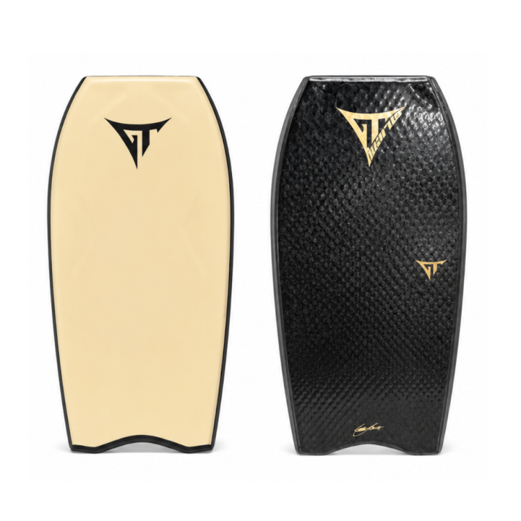 Prancha de bodyboard GT BOARDS MEGA-T BEIGE/BLACK