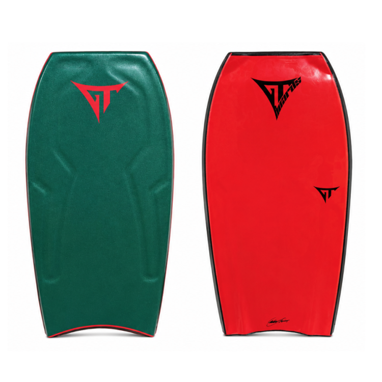 Prancha de Bodyboard GT BOARDS MEGA-T MALLARD GREEN/RED