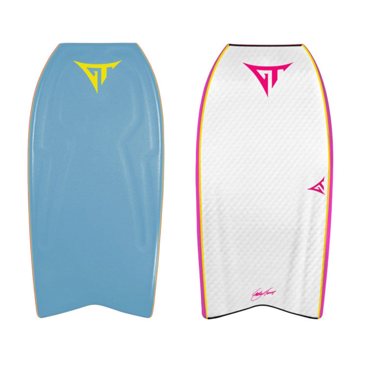 Prancha de bodyboard GT BOARDS MEGA-T SKY BLUE/PINK/WHITE