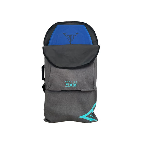 BAG DAY TRIP MELANGE GREY/AQUA BLUE